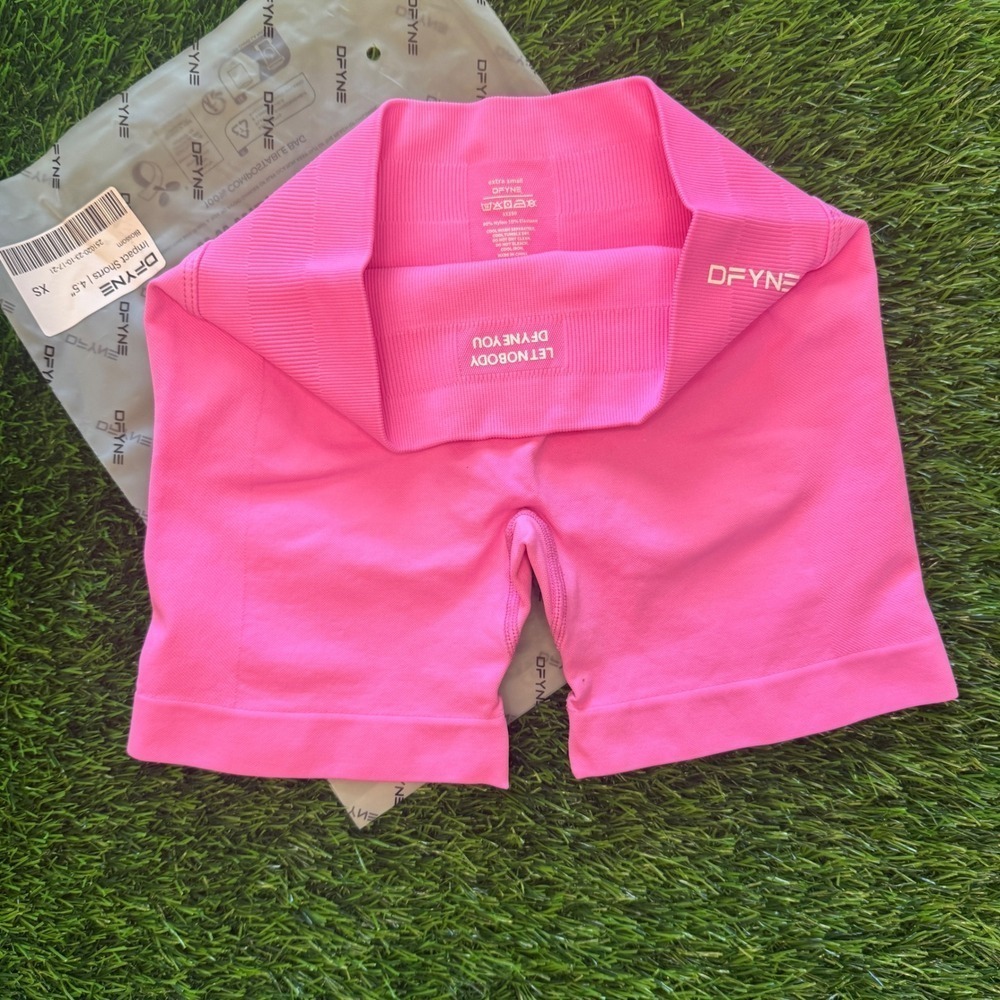 Dfyne impact shorts 4.5" blossom extra small - Picture 3 of 5